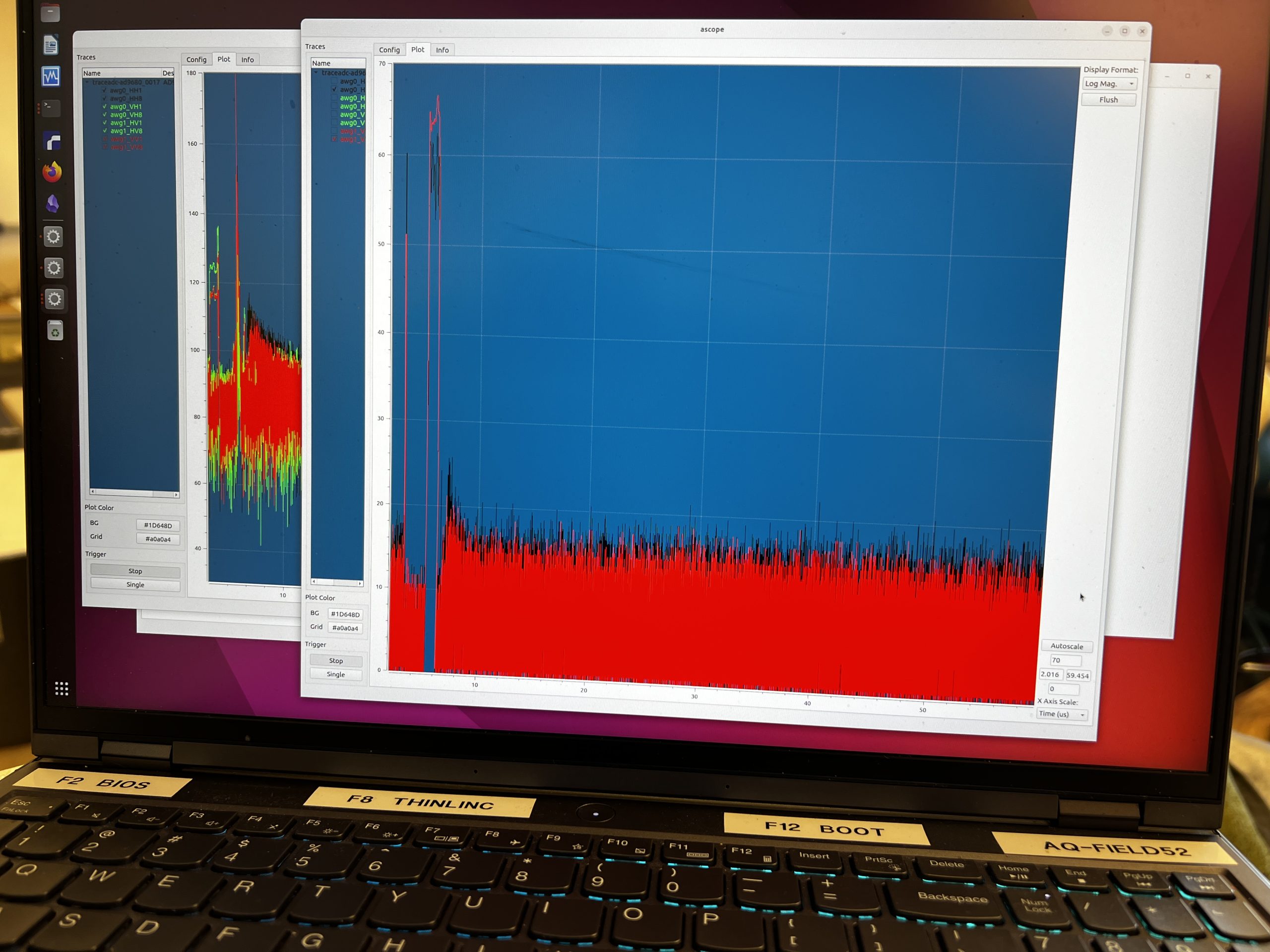 Example radar data from the EAGER radar