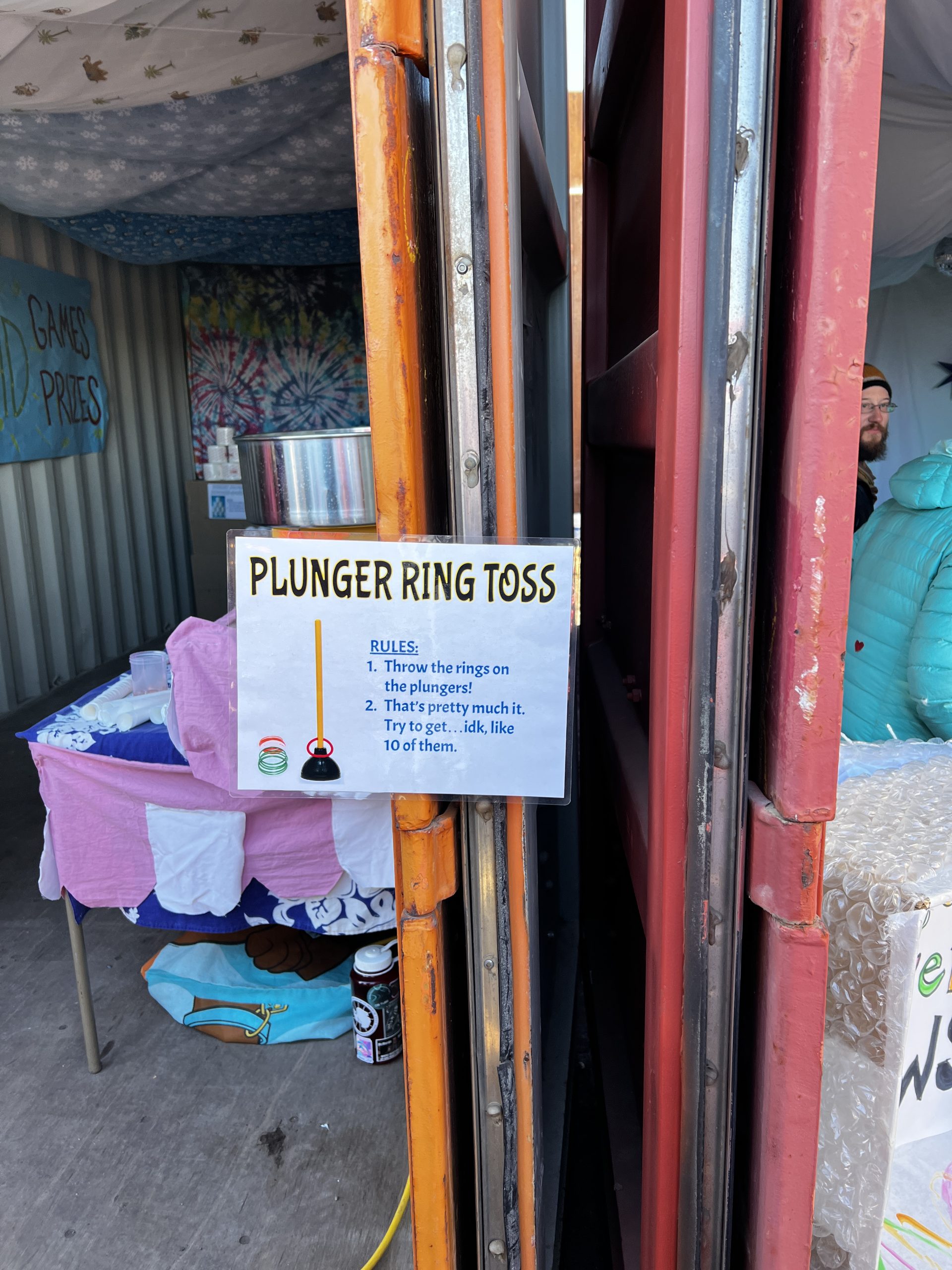 Carnival games at Wastemas