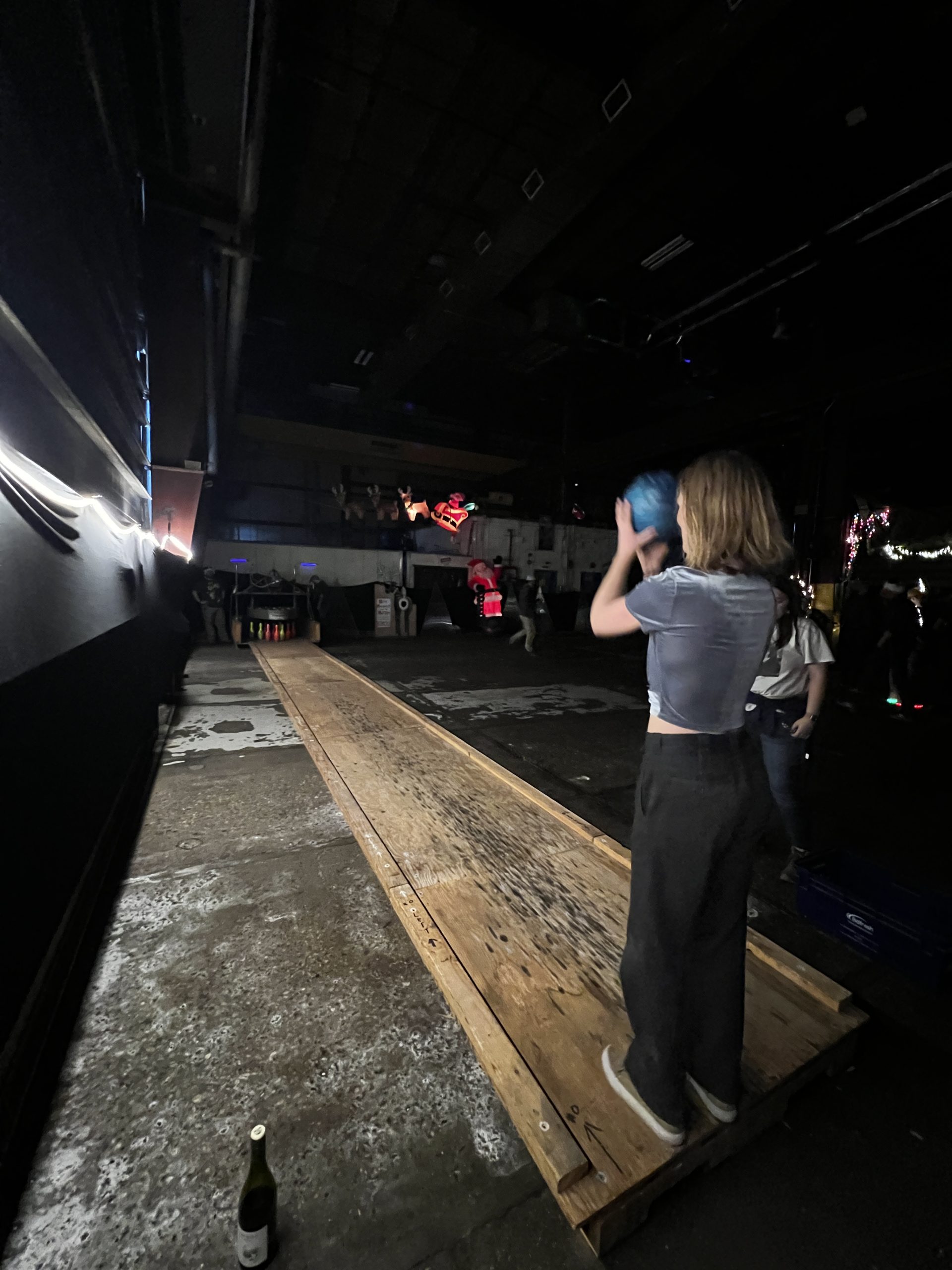 Bowling at the VMF party