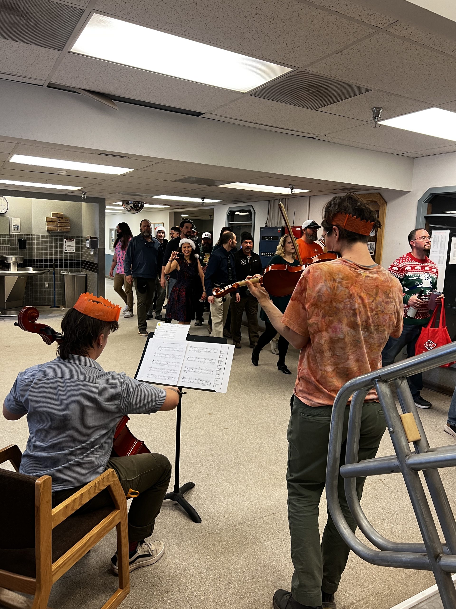 The aforementioned crowd