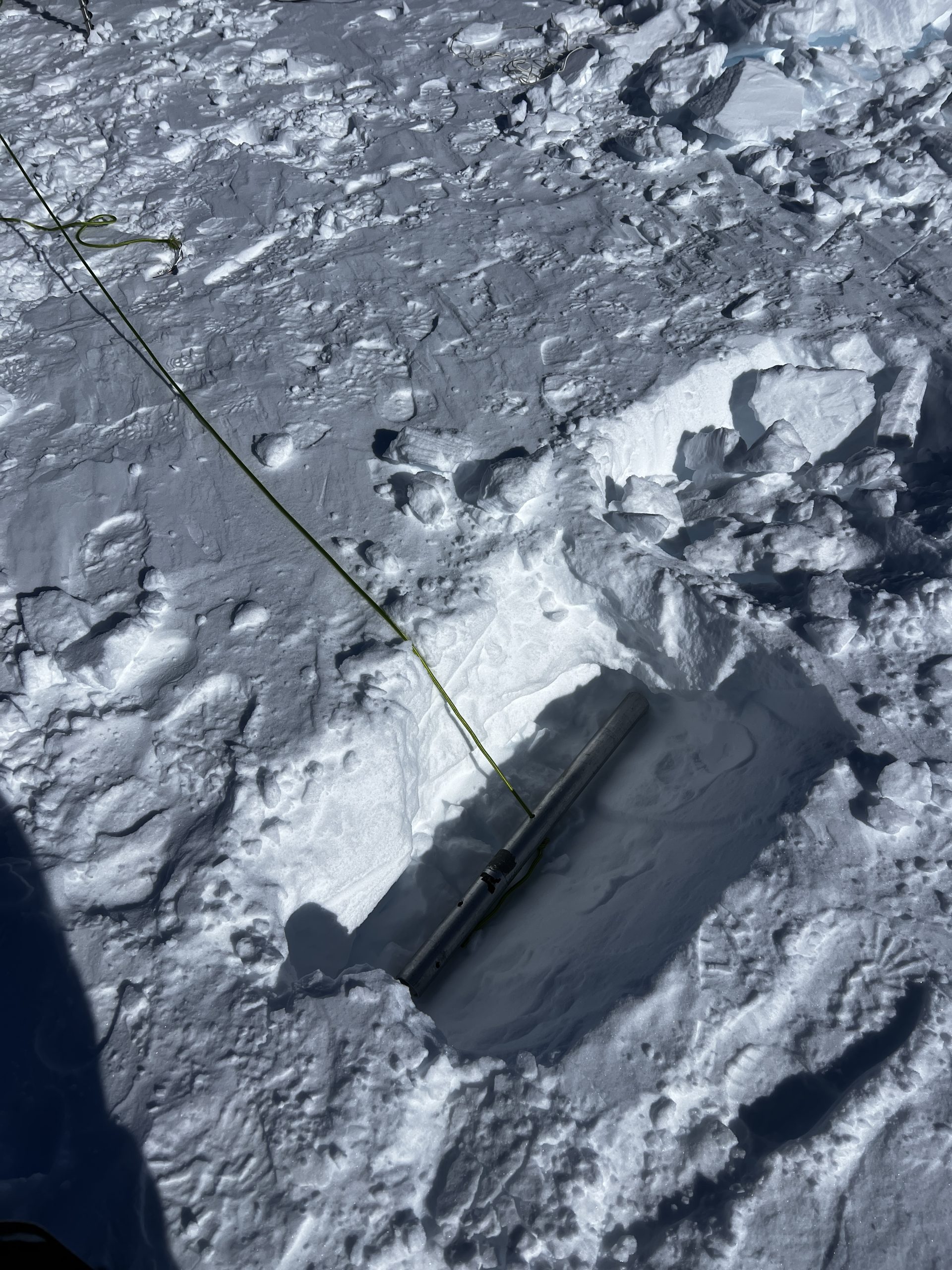 Deadman anchor for the solar panel