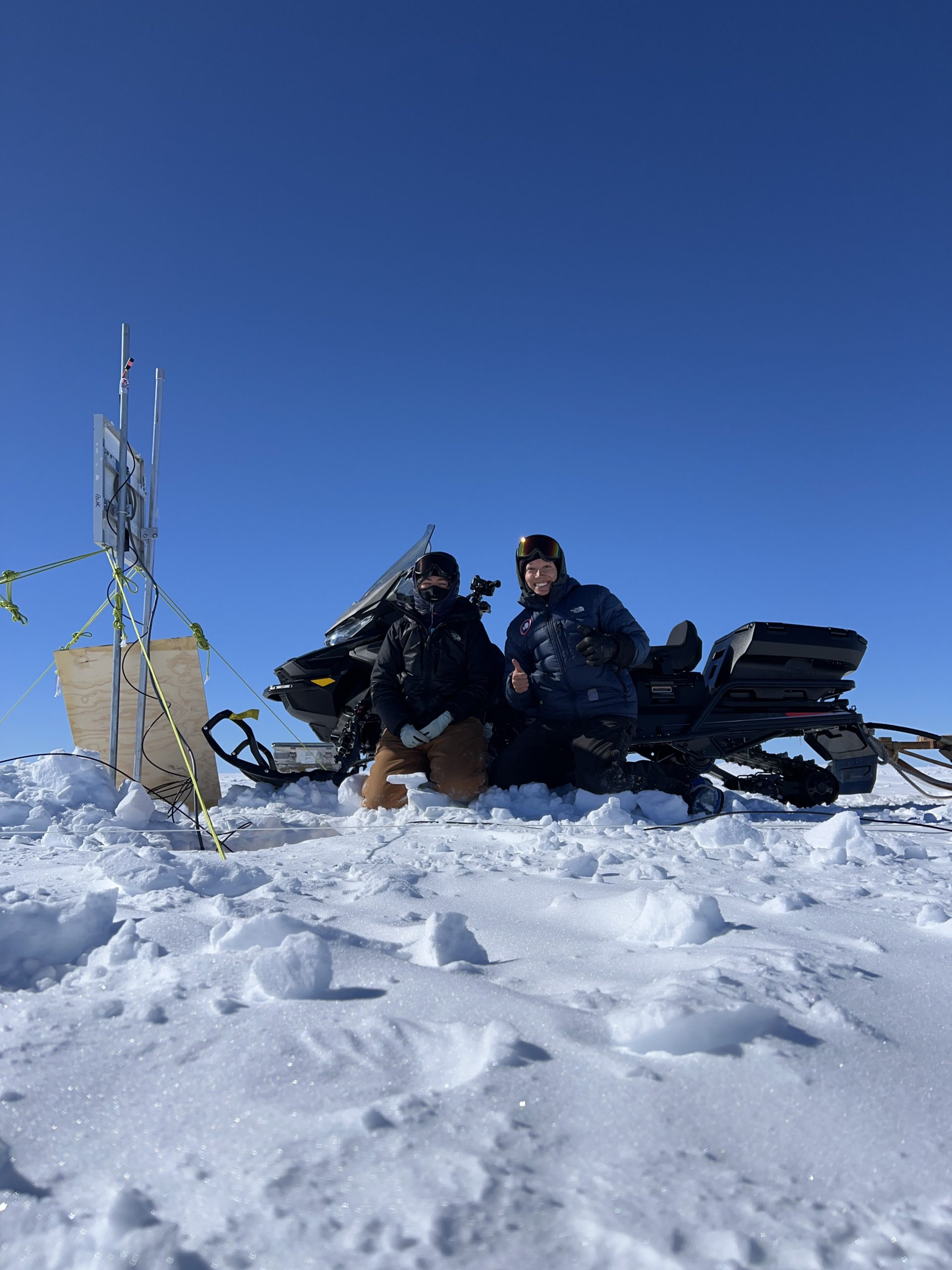 Victory picture after successful ApRES setup