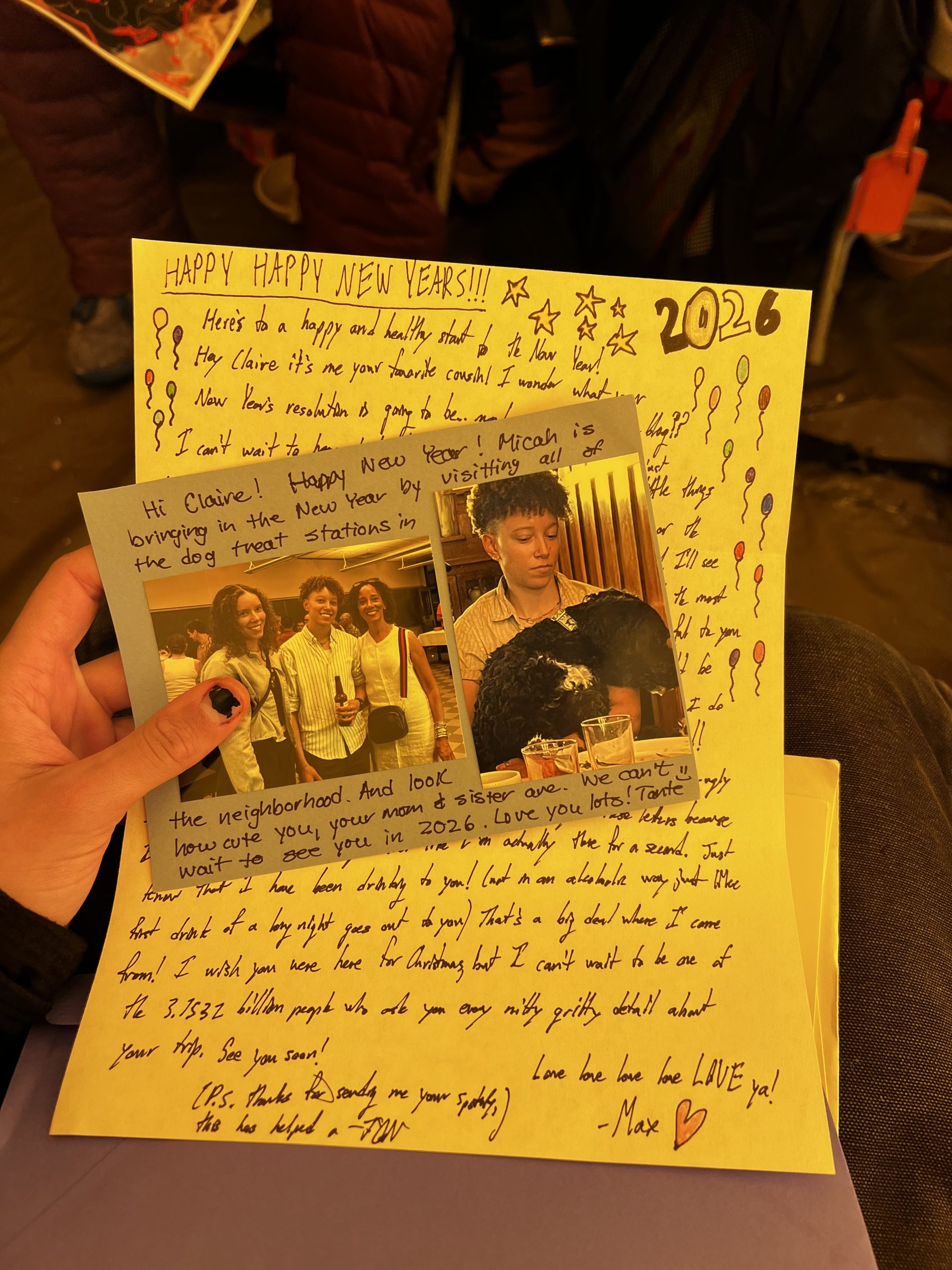 Letters from my family