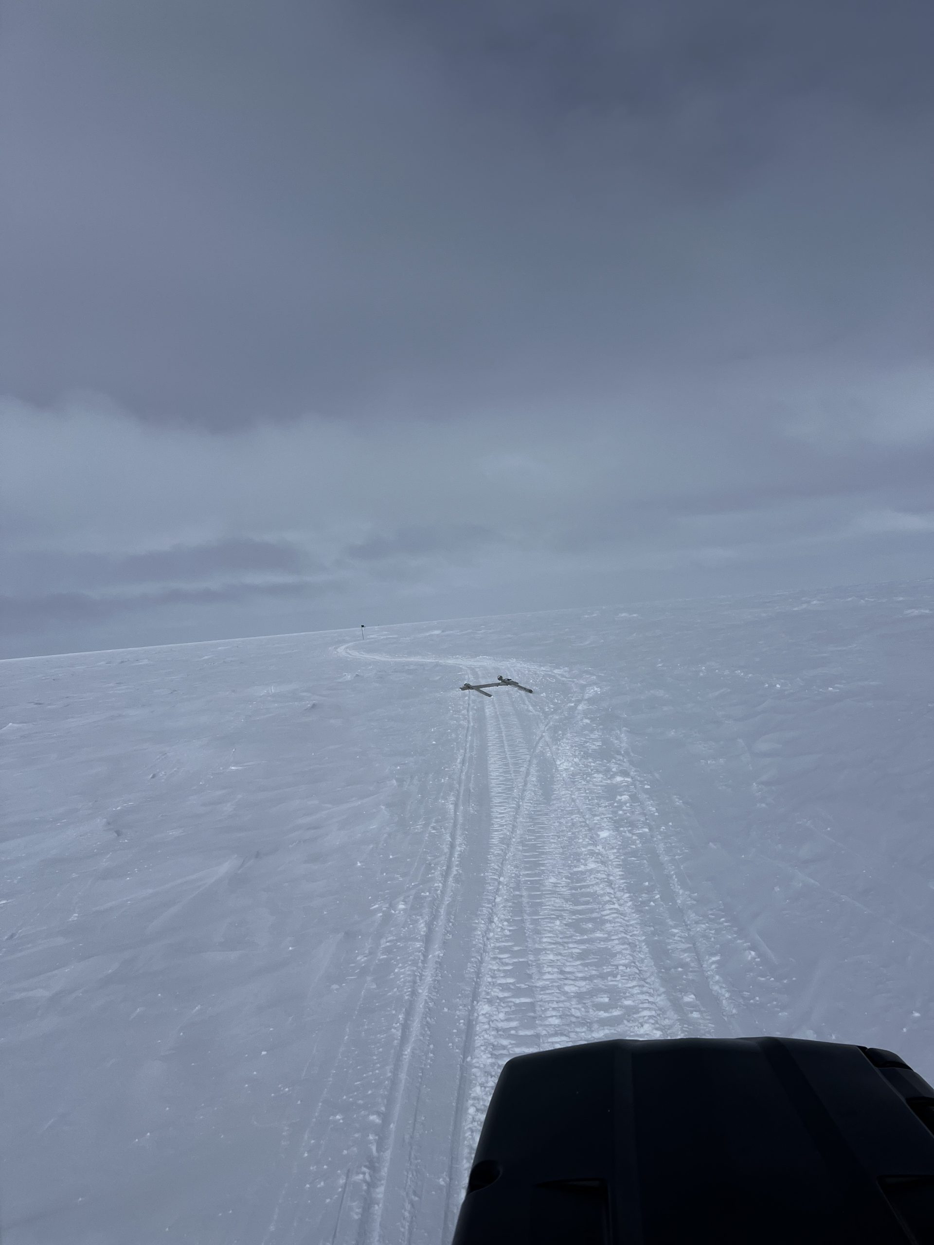 A lonely solar panel