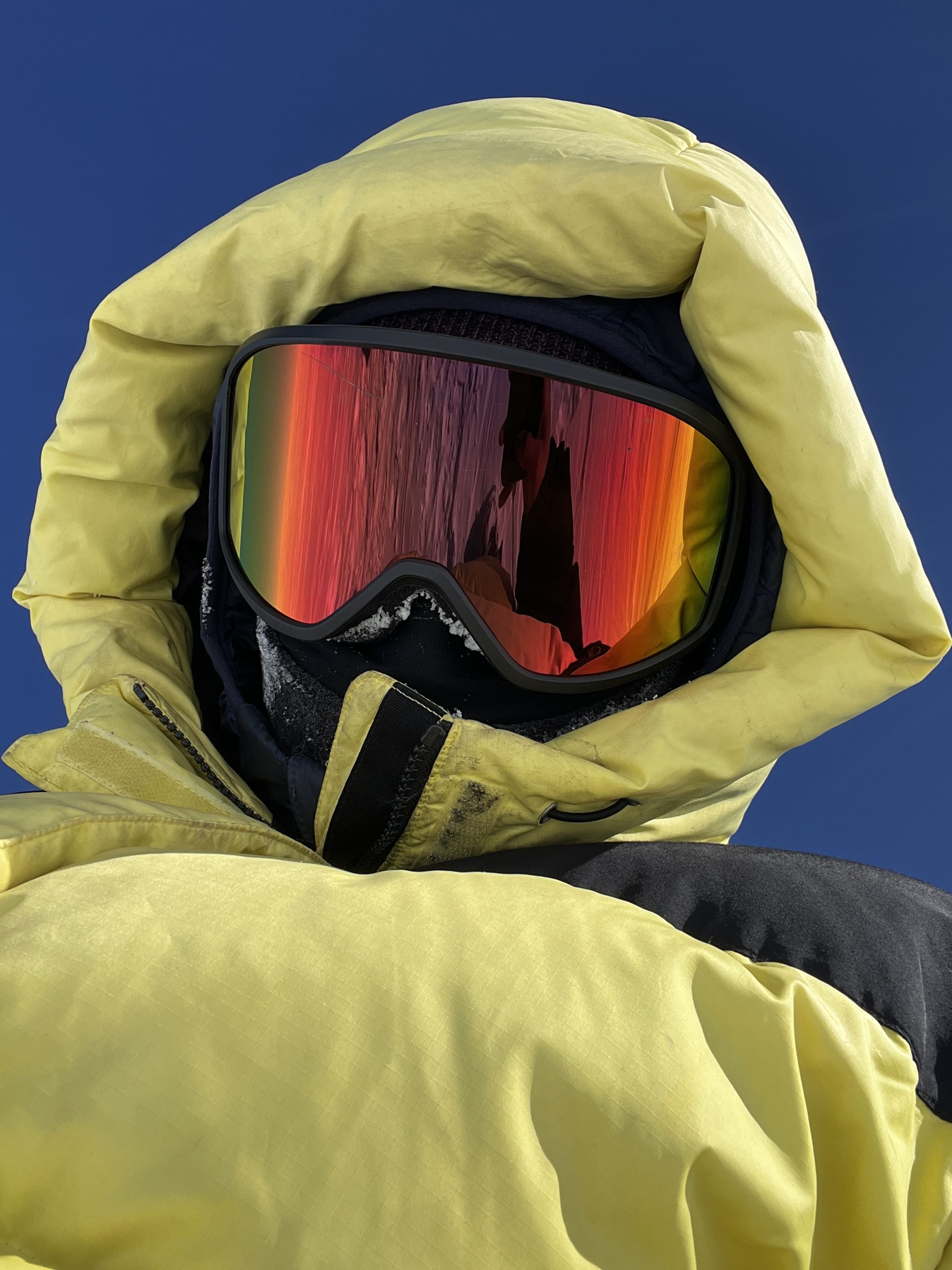 Wearing Old Yeller during the CMP