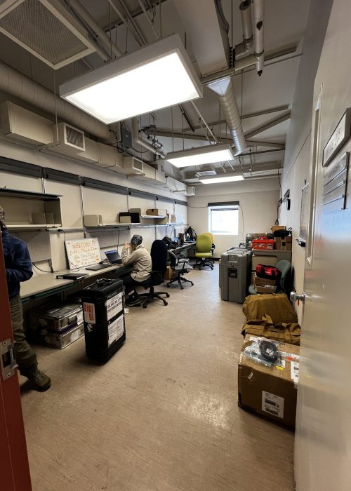 Our office space! Currently moving in boxes