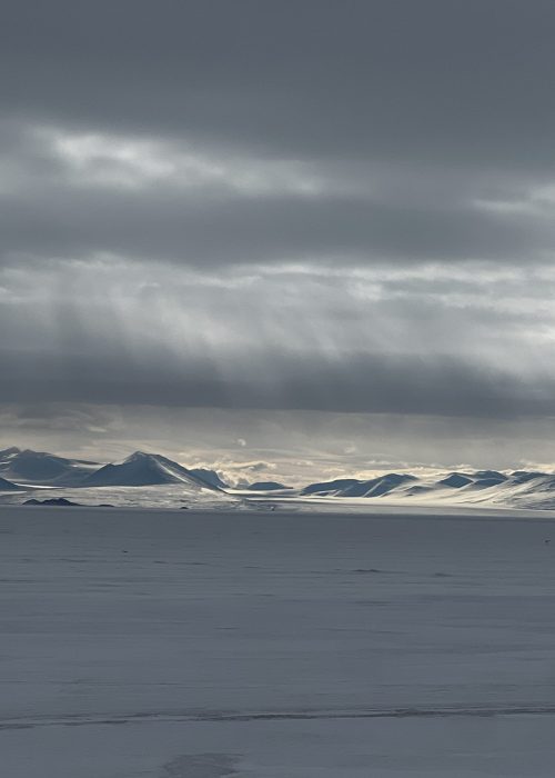 Beautiful view of Black Island after the storm