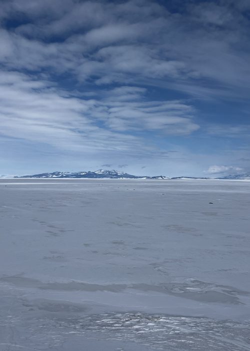 Morning mountain view