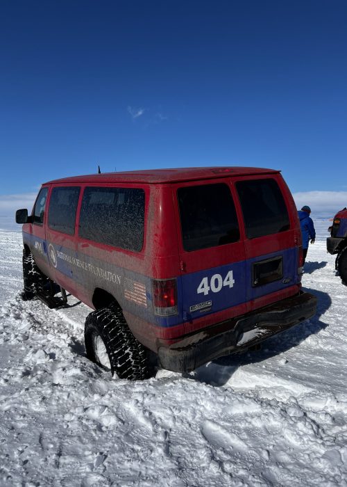 One of our return shuttles stuck...