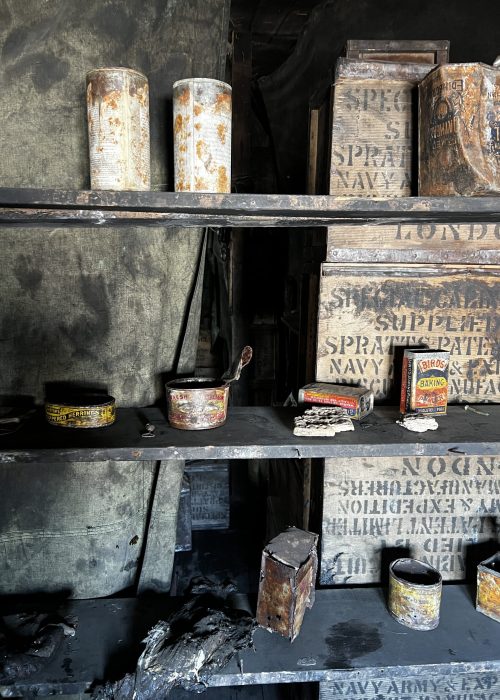 Extra food in case we get hungry while touring the Scott Hut