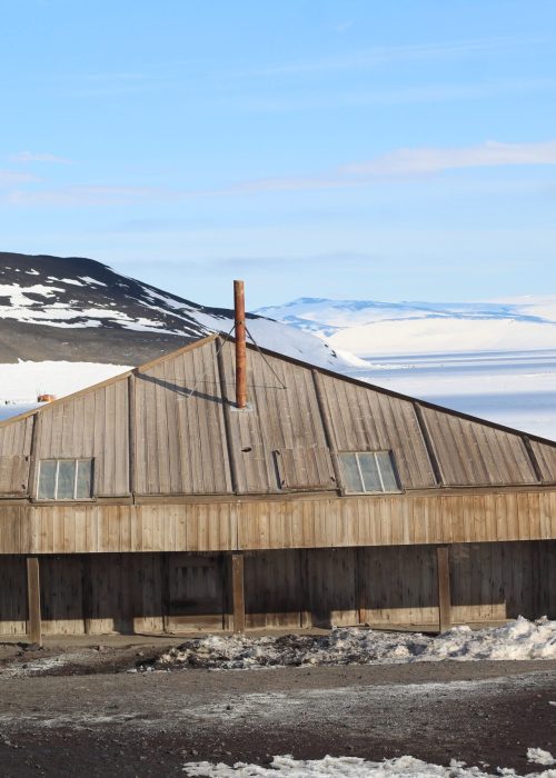 Scott's well-preserved hut